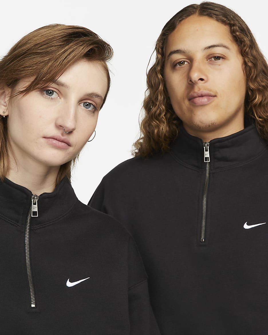 Nike SOLO SWOOSH 1 4 ZIP TOP